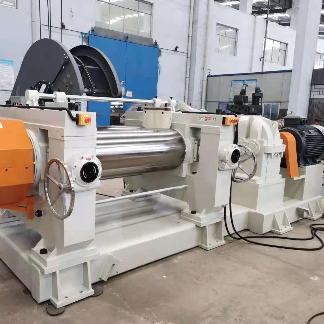 ISO/CE Open Rubber Mixing Mill with Automatic Stock Blender