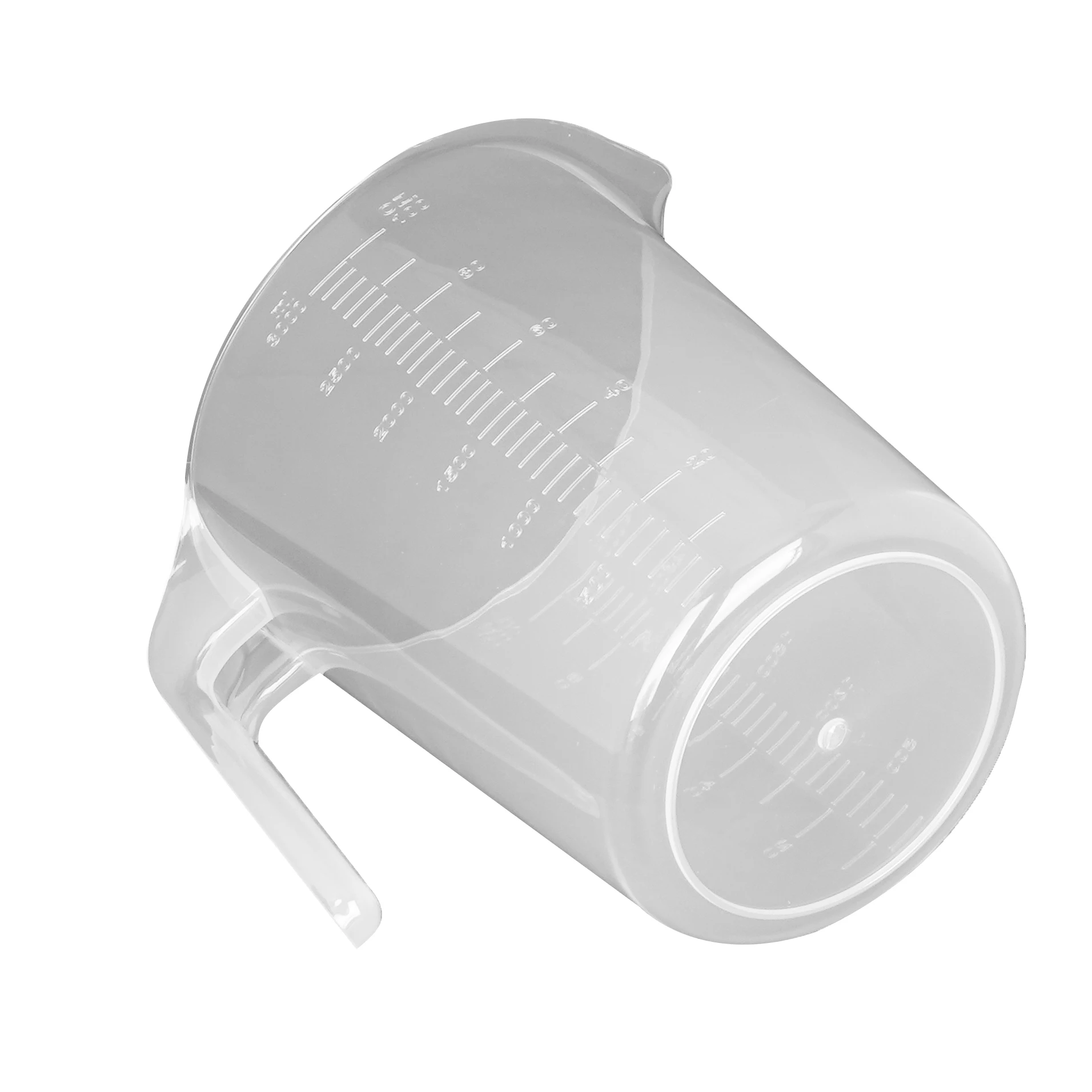 Hot Sale Sustainable Clear Digital Food Water Measure Tool Set Plastic Measuring Cups Jug For Hotel Bar Kitchen