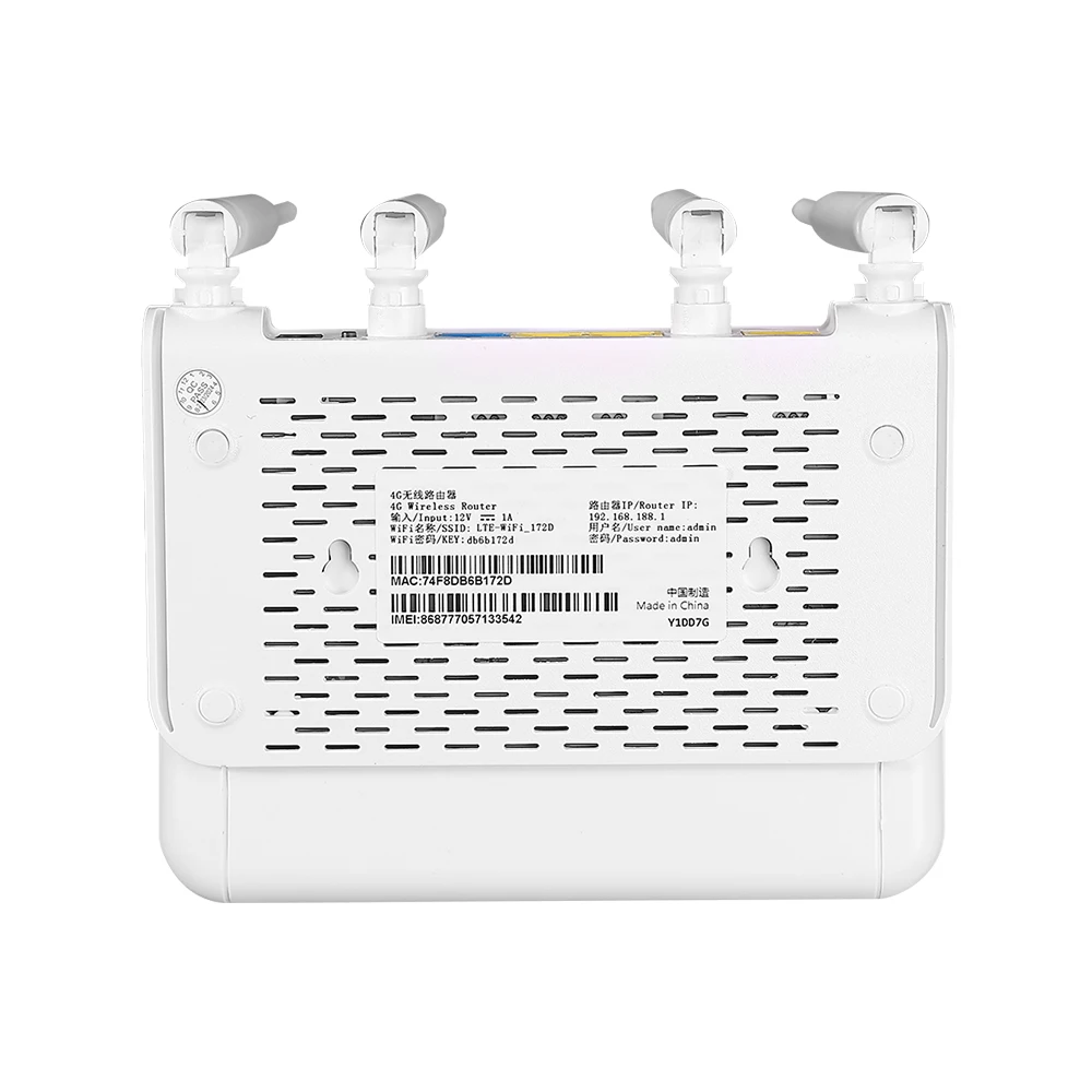 1 lan port 300mbps Cat 4 TR069 2.4g wifi best 4g lte wifi router