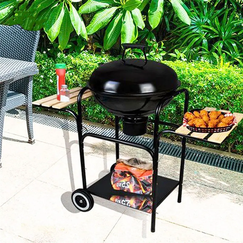 Most Trendy Charcoal BBQ Barbecue Counter Charcoal Grill New Design Brazilian Churrasco Barbecue Counter BBQ Grill