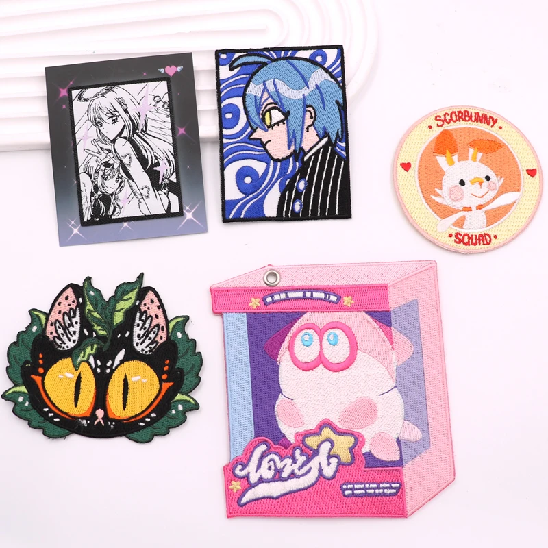 Embroidery Patch Custom Iron On Heat Press Patches Cap Patches Hat Embroidery 3D Embroidery Logo 6 Panel Dad Hat