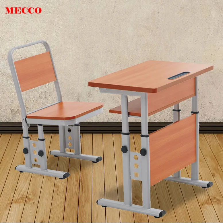 High Quality School Furniture Manufacturer Children Study Table Student School Desk And Chair Pink Kids Table And Chairs Set