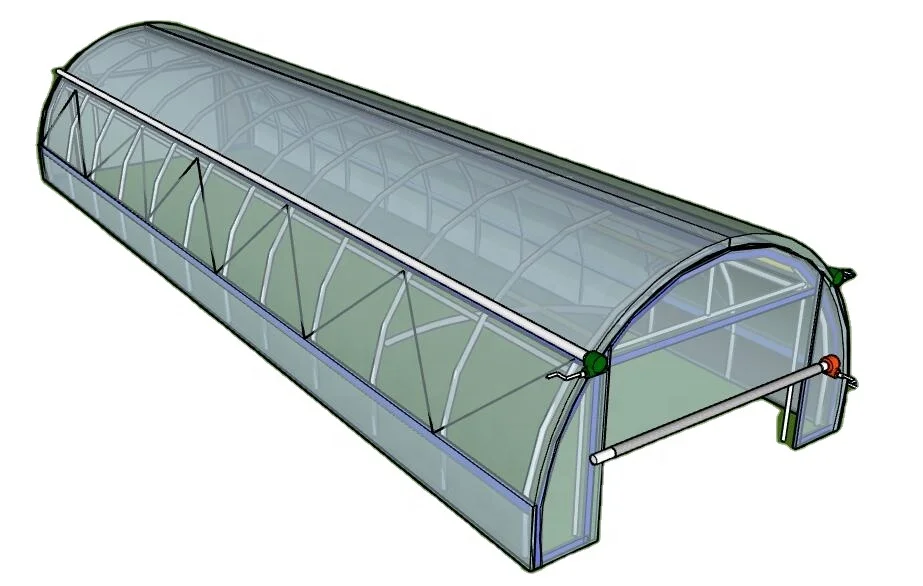 China Supplier Cheap Price Tunnel Greenhouse for Tomato/Cucumber/Lettuce/Cherry/Celery/Pepper/Eggplant/Herb/Strawberry Growing