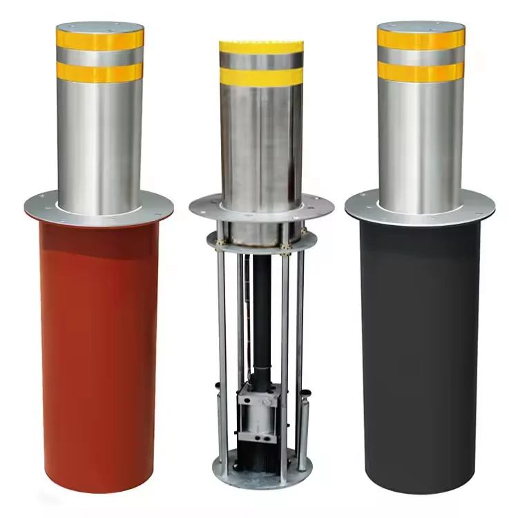 Automatic Hydraulic Road Parking Barrier Spearhead Traffic Barriers Hydraulic Automatic Bollards