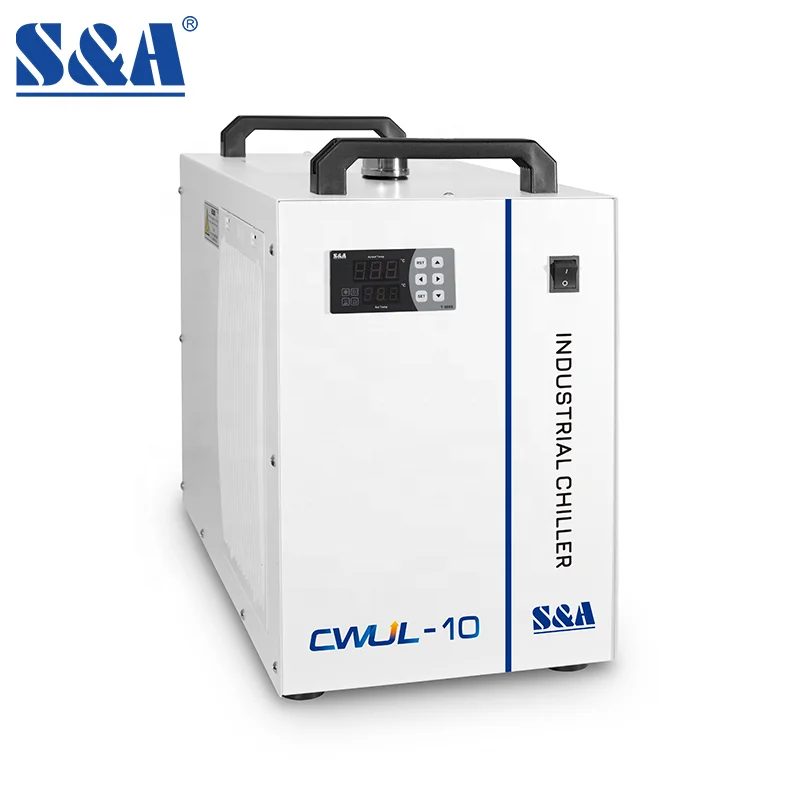 S&A CWUL-10 All-In-One Handled Compact Industrial Cooler Water Chiller For UV Laser Marking