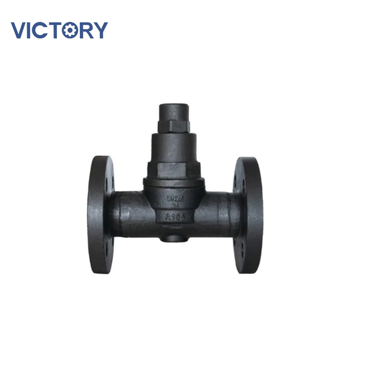 Adjustable bimetallic steam trap CS47