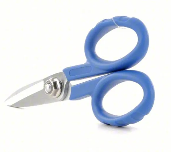 Heavy duty Metal Cable scissors for cutting aramid yarn in fibre optic cables