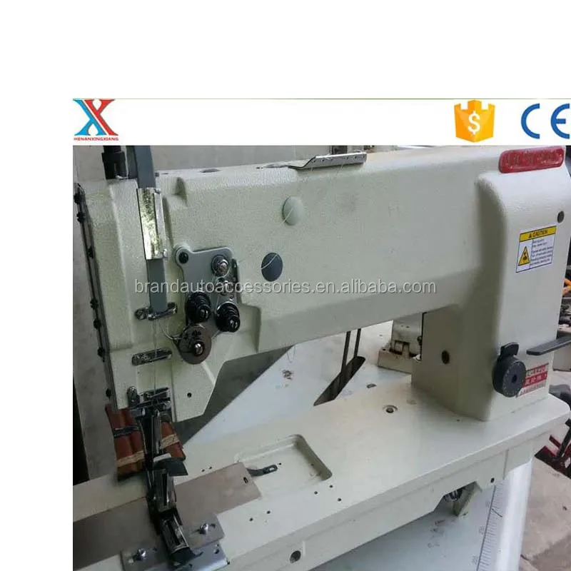 Good Price Double Needle Professional For Car Seat Stitching And Special For Thickness Material Flat Bed Sewing Machine
