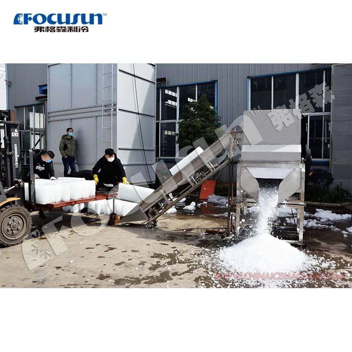 Good quality low shipping food grade SUS304 bing ice maker making machine crusher