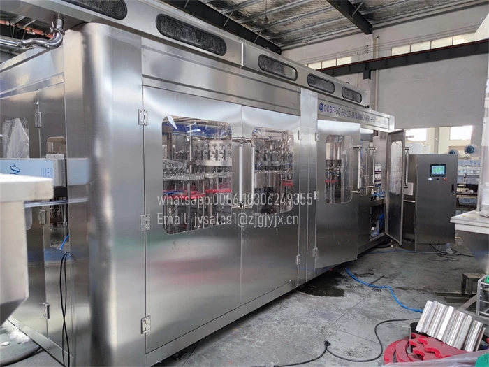 Soda Water Carbonated Soft Drinks Plastic Bottle Making Filling Bottling Machine Production Line