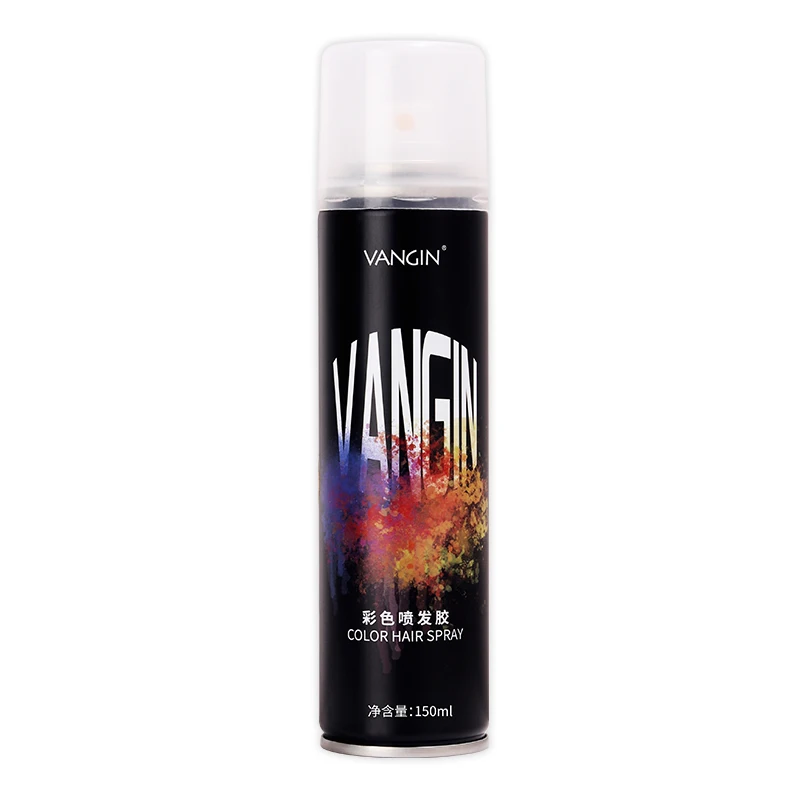 VANGIN 120ml 150ml Hair Color Dye Temporary Hair Root Color Spray Temporary Hair Dye Spray