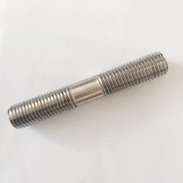 High Quality Wholesale Carbon Steel Double End Stud Bolts M8 M10 M12 M14 Metric Stainless Steel Threaded Rod