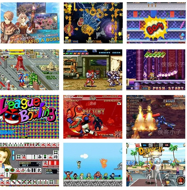 X12 Plus 7 inch 128 bits Handheld Player Retro Video Game Handheld Game Console For Psp Games