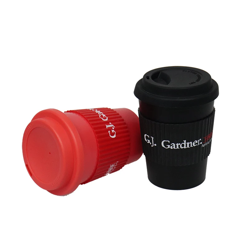 12 oz wholesale custom of pp material set manufacturers coffee mug plastic coffee cups supplier reusable coffee cups