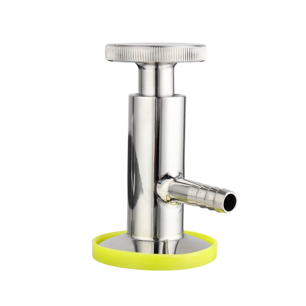 Sanitary stainless steel sampling ferrule connection