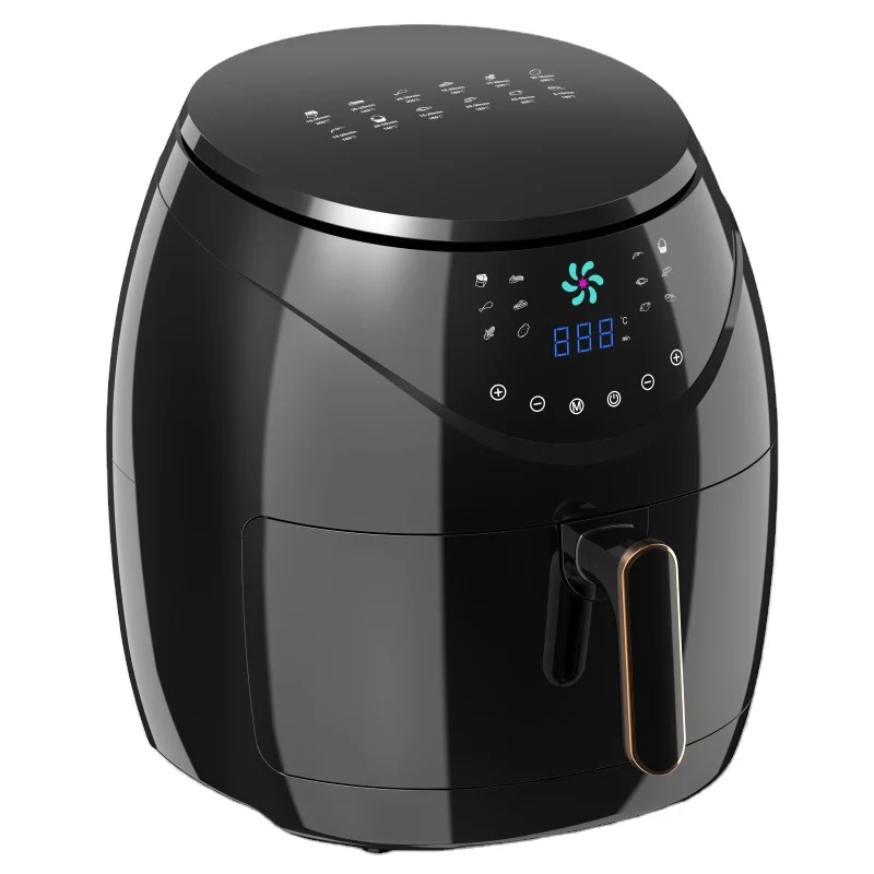 1800W 6.5L Air Fryer Oilless Cooker for Roasting Health Fryer Pizza Steak Chicken Cooker