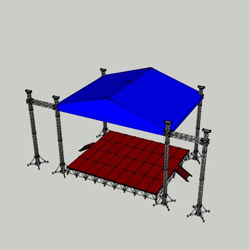 best-selling safe Aluminum Easy installation of truss used at trade fairs and events