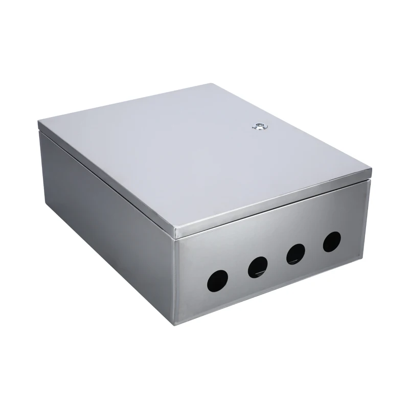 IP55 67 electronic device metal case enclosure electrical distribution box outdoor telecom cabinet project junction box