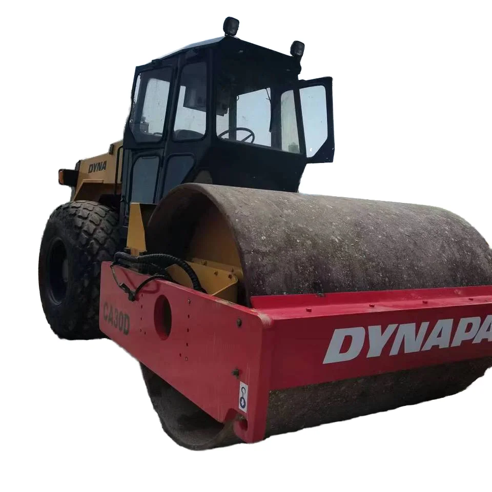Industrial compactor machine 10 ton 13 ton 14 ton  Compactor CA30D for Sale Good CA30d Used Road Roller