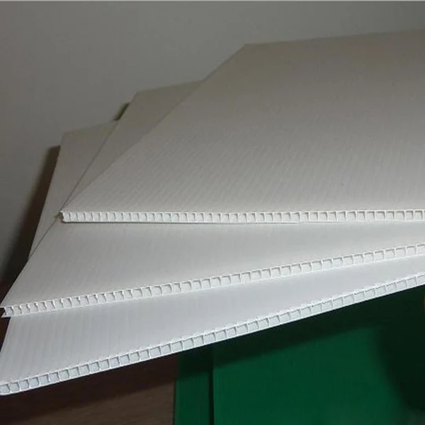 Corrugated Plastic Material Polypropylene Pp Coroplast White Sheet Die Cutting Correx Board//