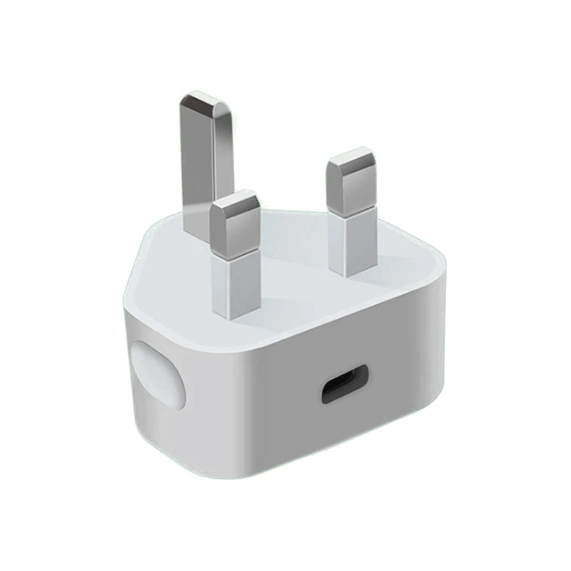 Сетевое зарядное устройство C94, универсальный адаптер питания 20 Вт Pd, Usb C, 18 Вт, светящийся кабель типа c для Apple Iphone 12, Великобритания