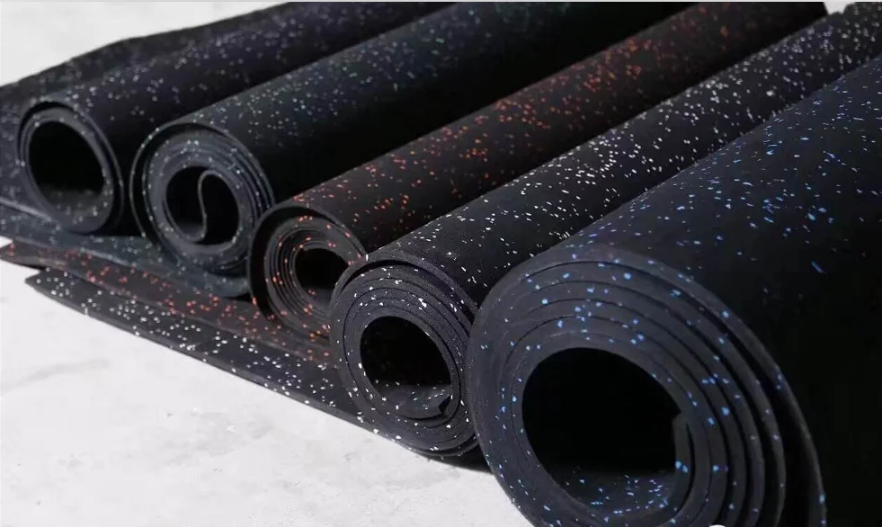 Резиновый коврик EPDM низкая цена прочный резиновый настил для фитнеса и спортзала