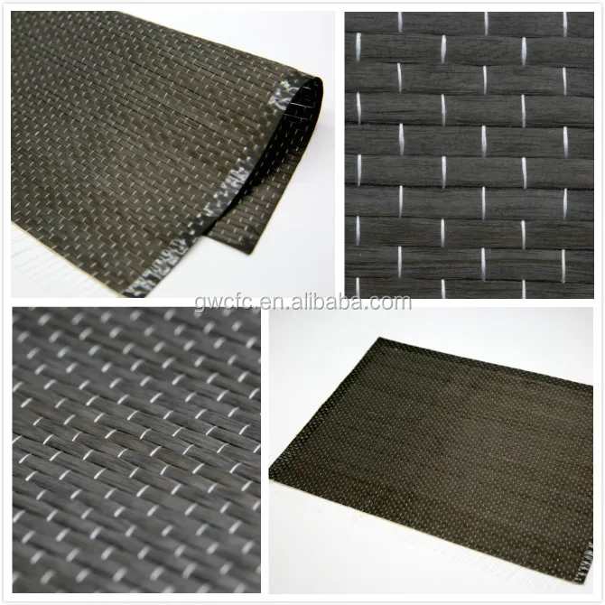 Carbon Fiber Wrap Knit Fabric UD Diaxial Triaxial Quadaxial 0/45/90