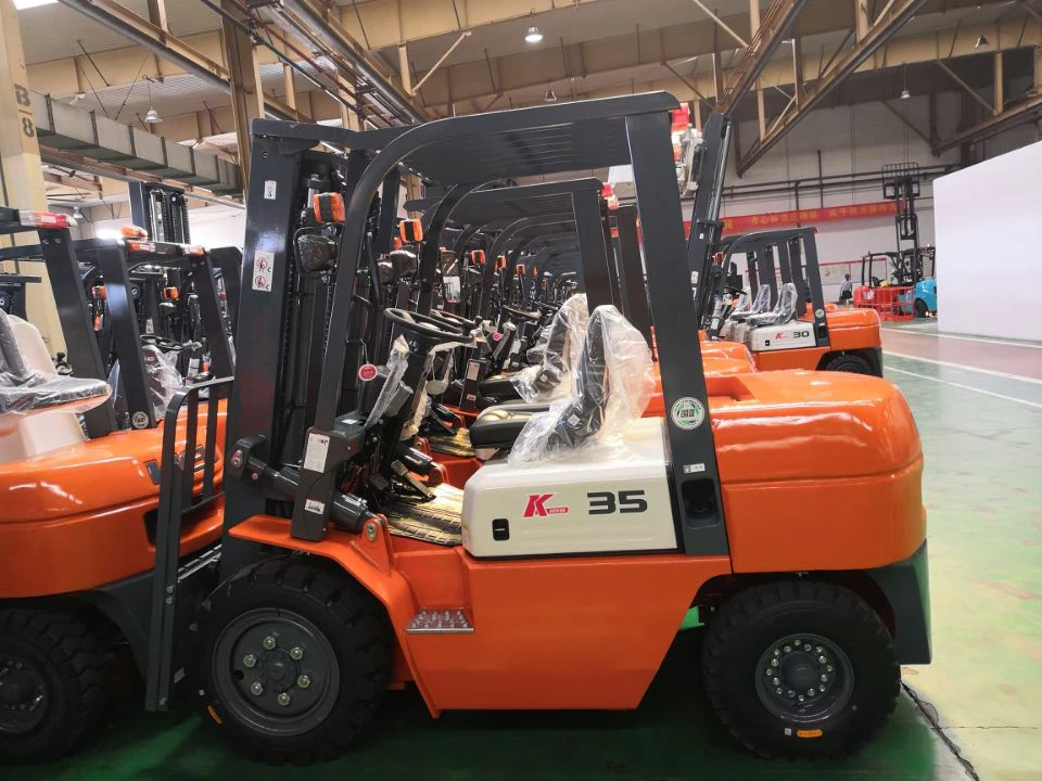 Factory Price Brand New 3.5 Ton HELI Forklift Diesel Forklift K2 Series Mini Forklift High Quality CPCD35-Q19K  in stock