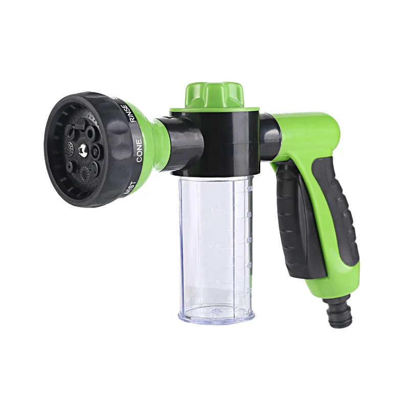 ABS Water Spray Nozzle with Heavy Duty 10 Adjustable Watering Patterns