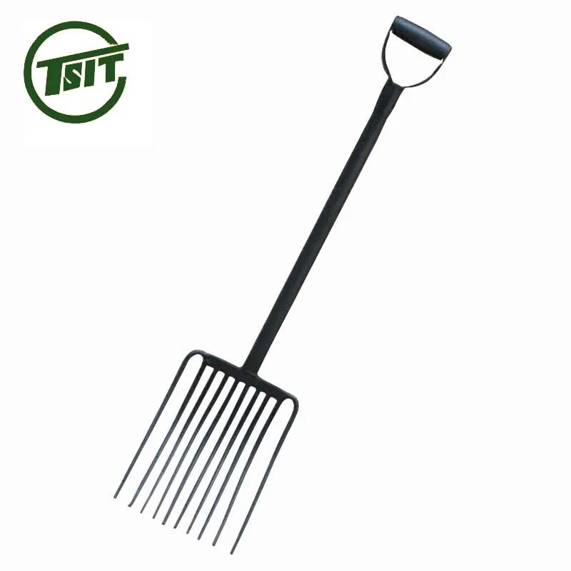 
south africa type hard working strong steel garden farming fork 