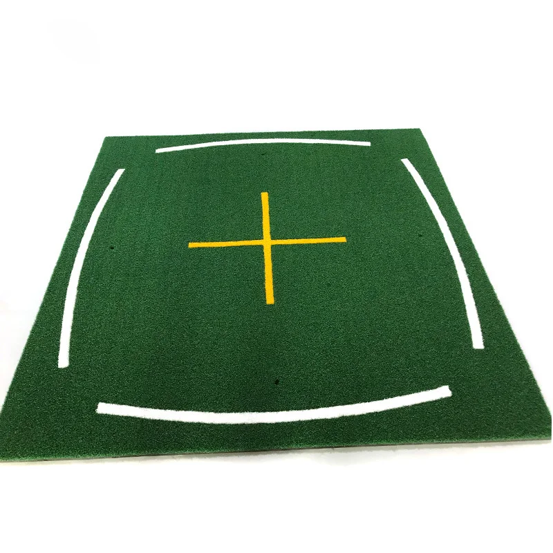 2022 new portable double batting mat double batting mat course teaching batting mat golf supplies