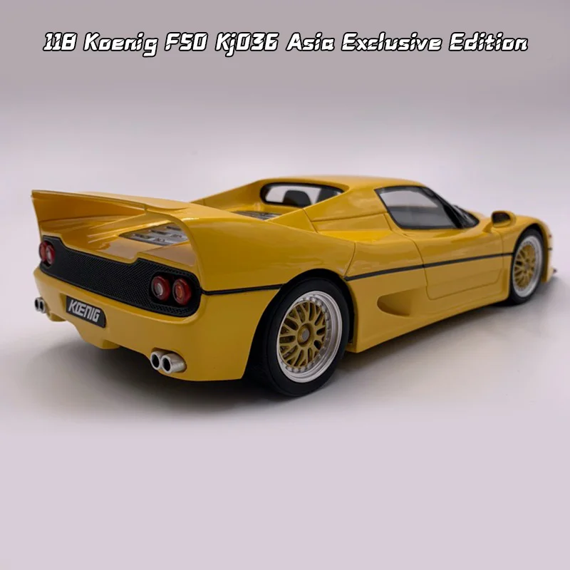 Модель автомобиля GT Spirit из смолы 118 F50 эксклюзивная версия Азии 1:18 литые модели автомобилей