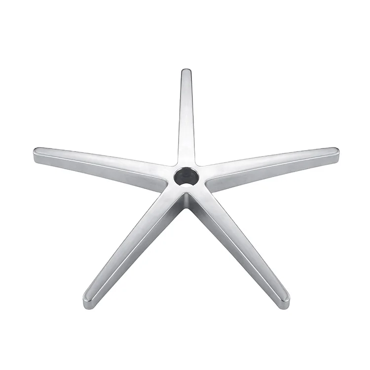 Office Chair Aluminium Base High Glossy Chair spare part furniture accessories aluminum alloy