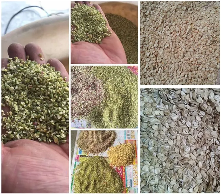 Hot selling Grain flattening machine/High quality cereal flat rolling mill/multifunction corn sorghum oatmeal flaking machine