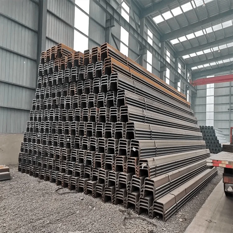 S275 S355 S390400x100x10.5mm Z U Тип 2 Углеродные Ms Горячекатаные стальные листы сваи