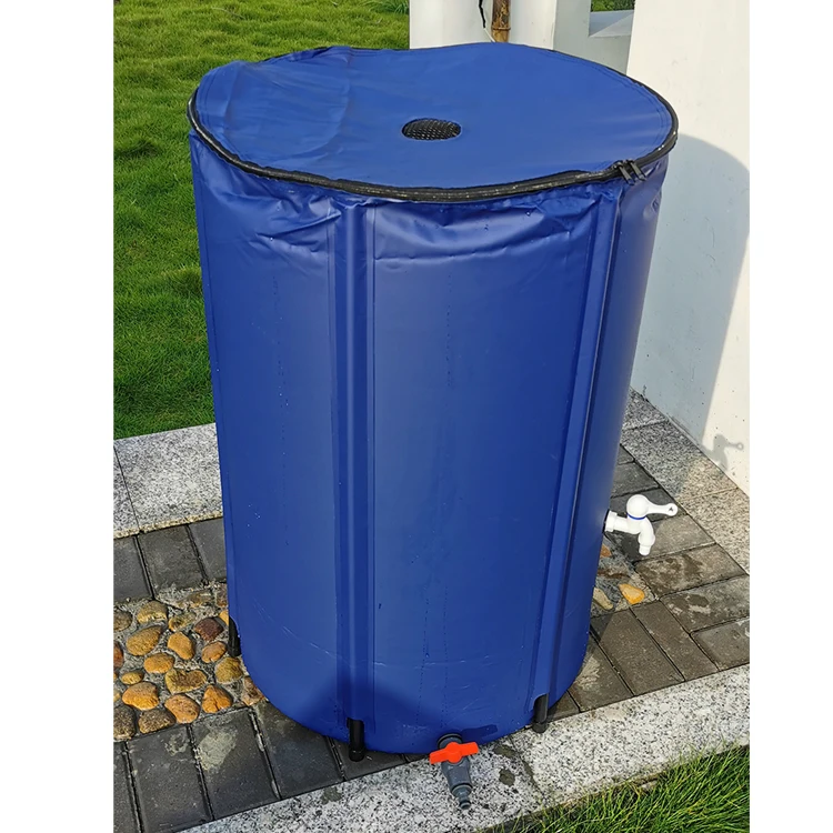 Large capacity with faucet foldable portable rainwater collector garden water tank