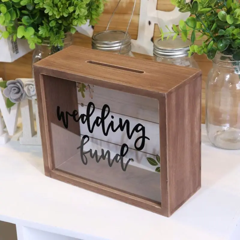 Деревянное украшение на заказ, копилка для монет, приключений, свадьбы