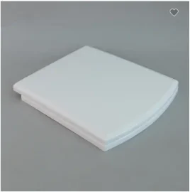 UK style one button and quick release pp square toilet seat