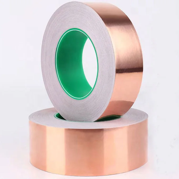 High Quality  Dual Conductivity Pure Copper foil adhesive Tape Foir Snail Stop