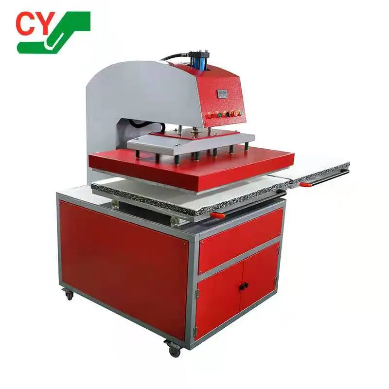 A Big Size Hydraulic 80X100cm/100X120cm Heat Transfer Press Printing Machine for Mouse Pad