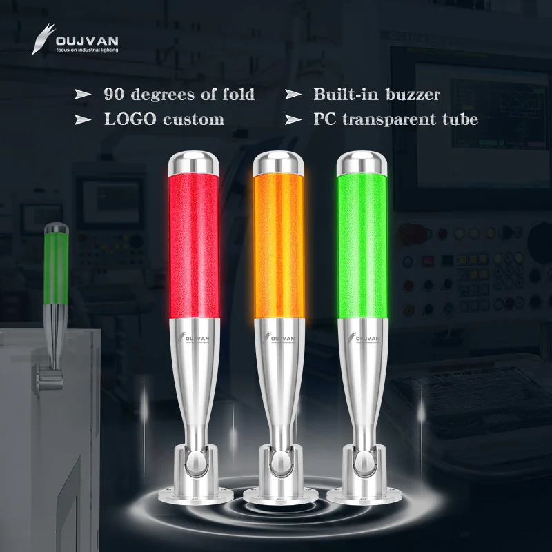 Industrial Machine Tool Led Flash Explosion Proof Signal Indicator Stack Light Lighting Buzzer