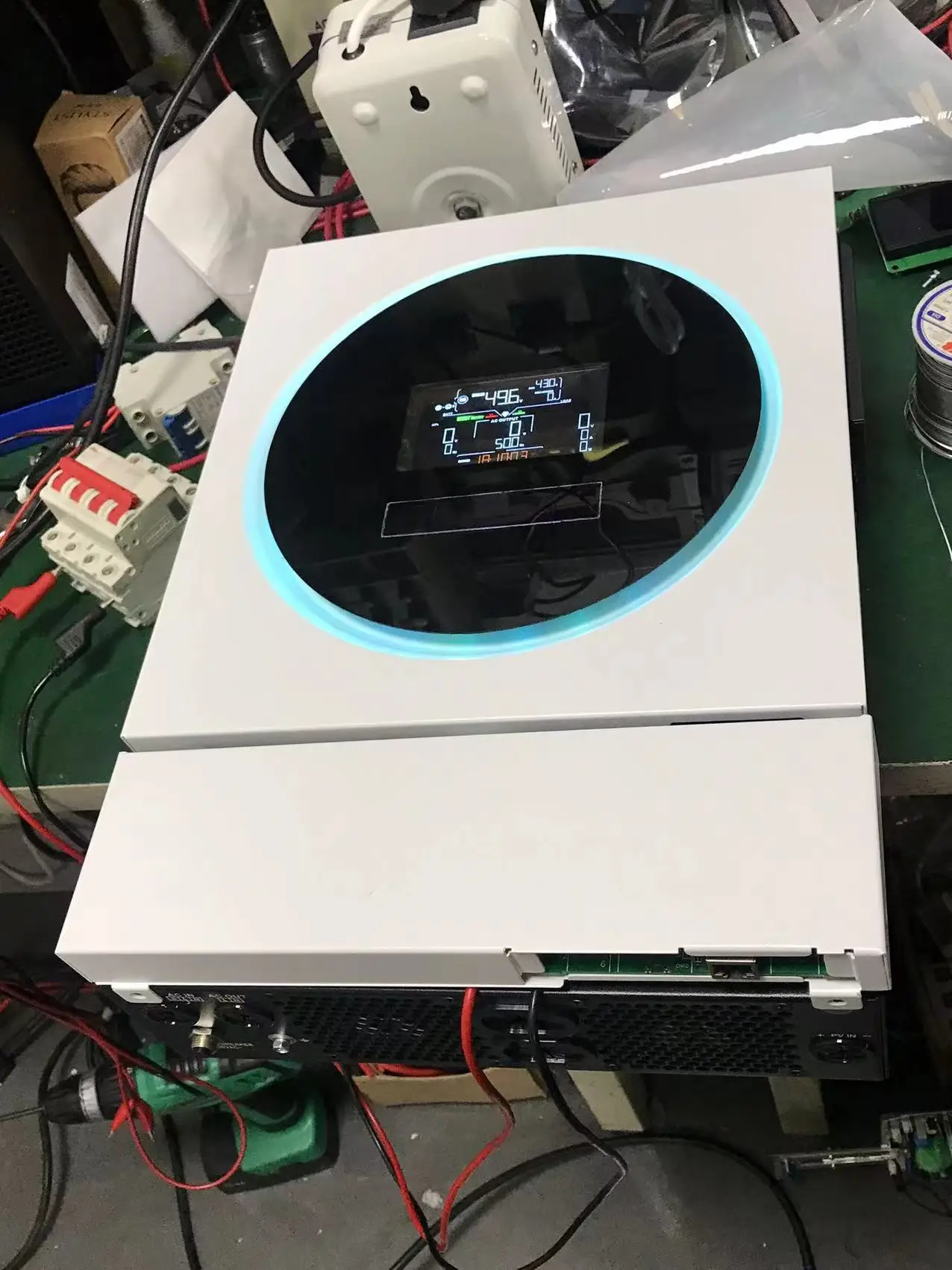 VM IV 5.6KW Off Grid hybrid solar Inverter without battery MPPT charge controller 120A solar energy system power Inverter 5600W