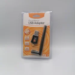 wholesale wireless network card wifi receiver 600M 2db desktop notebook usb high gain transmitter dual band WiFi adapter
