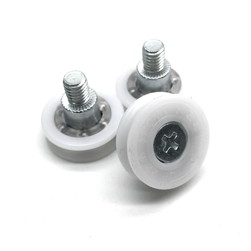 Plastic Drawer Slide Rollers 19MM 22MM 24MM 26MM POM Bearing Small Pulley