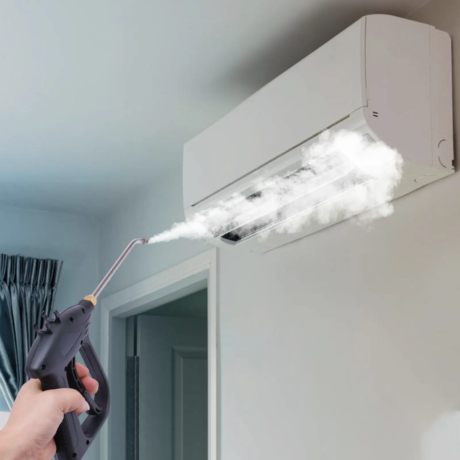 Multi-function high temperature continuously pressurized steam upholstery spot cleaner engine cleaning steam cleaner machine