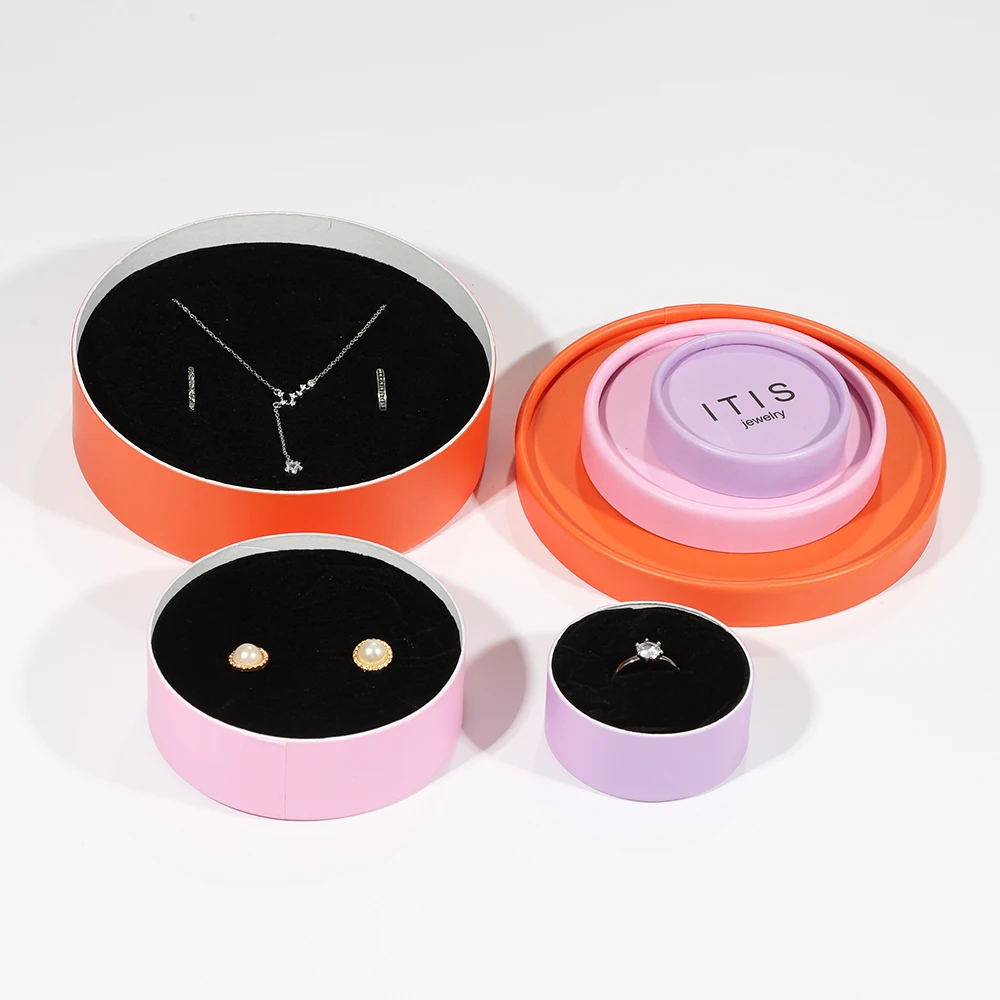 Custom packaging packing gift jewelry earring box