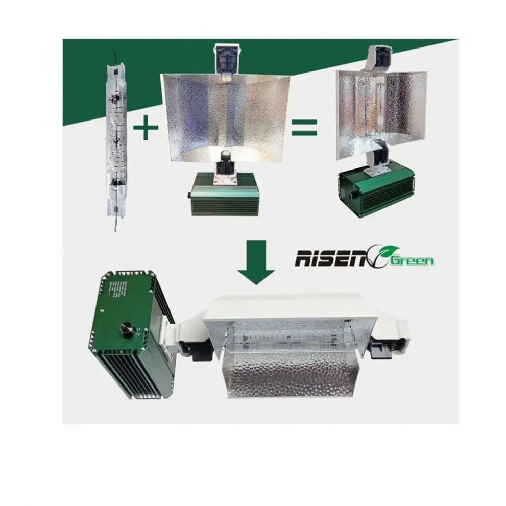 1000Watt DE CMH Kit Low Frequency Square Wave 240V Ballast De System Reflector 1000w De Fixture