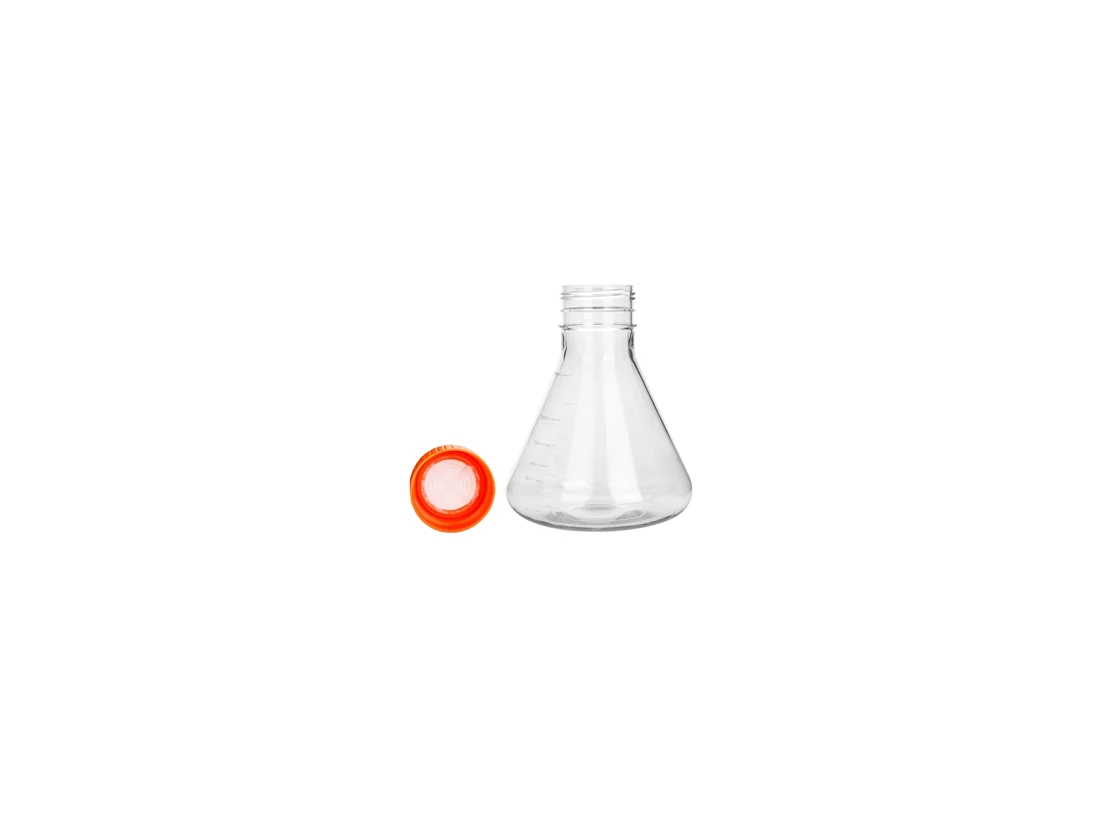  Durable and high temperature resistant clear conical flask used in