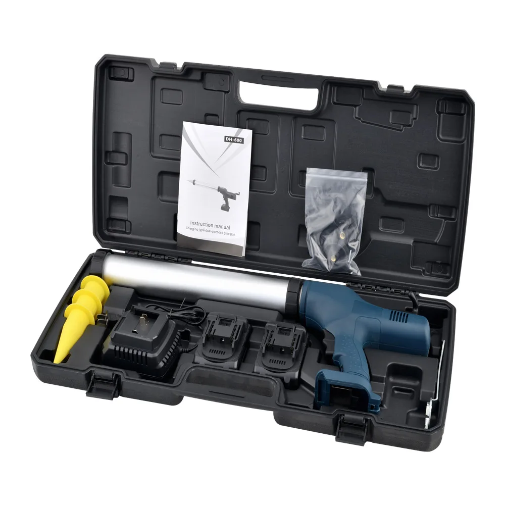 2 в 1 простой двойного назначения батарея шприц для заделки швов Электрический шприц для заделки швов Беспроводные для заделки швов