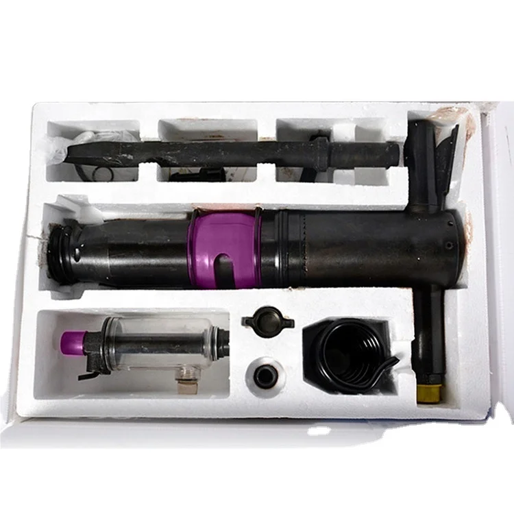 Hand held pneumatic rock drill mining air breaker high quality portable jack hammer